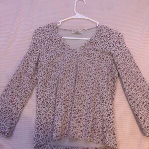 Floral Long Sleeve Top